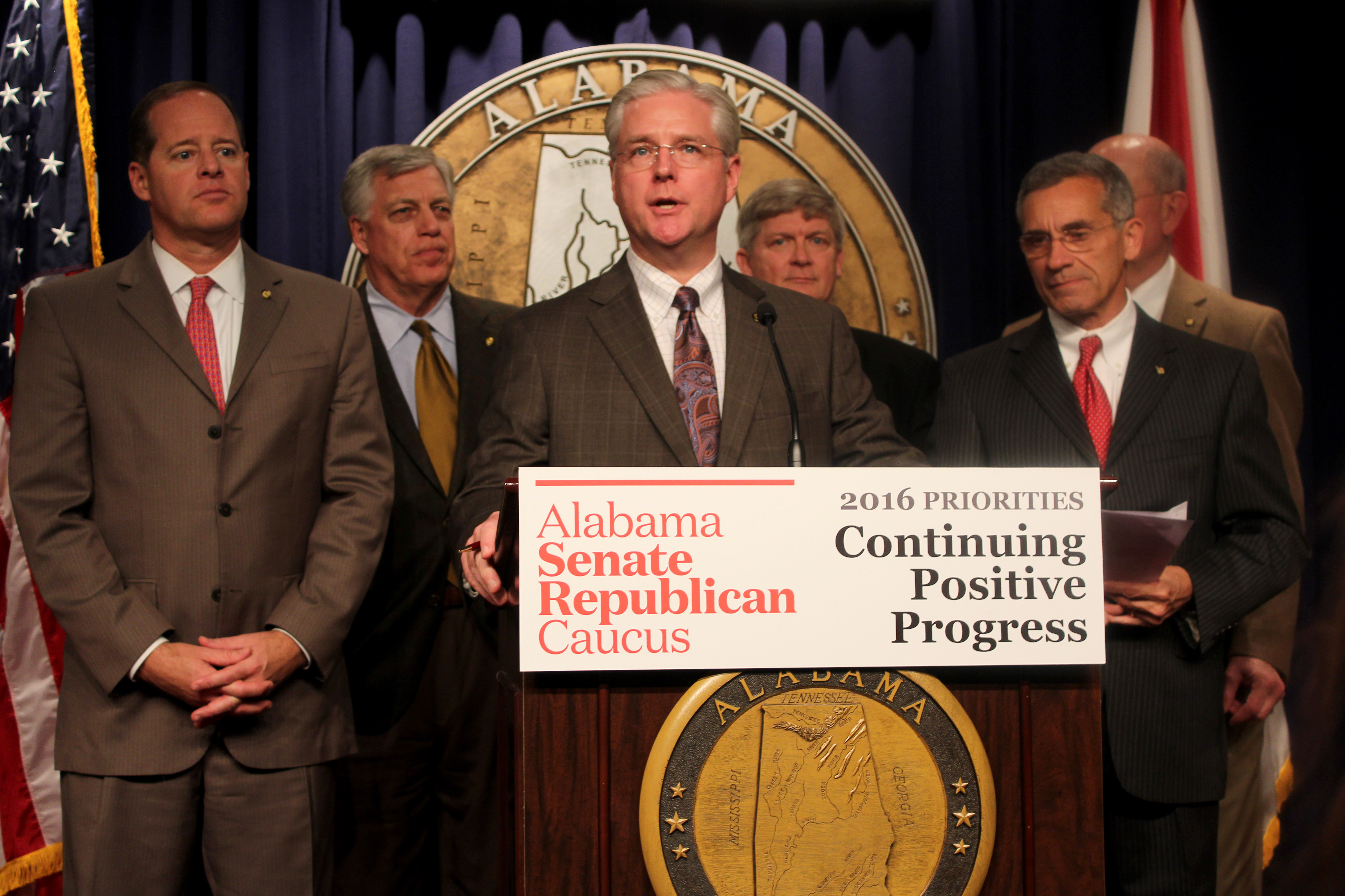 Alabama Senate Republicans name jobs, education and families among top
