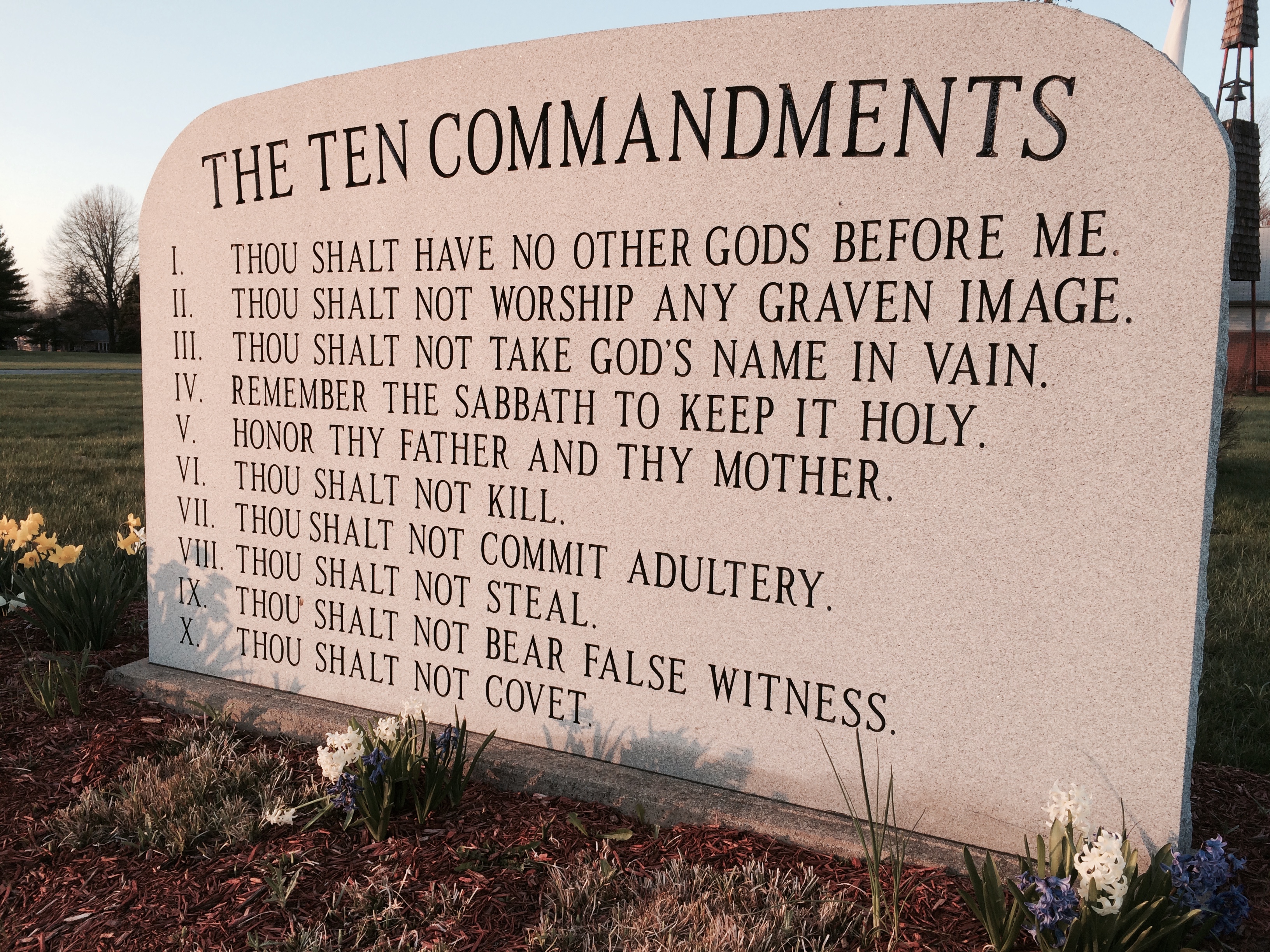 Ala Senate Approves Ten Commandments Display Bill