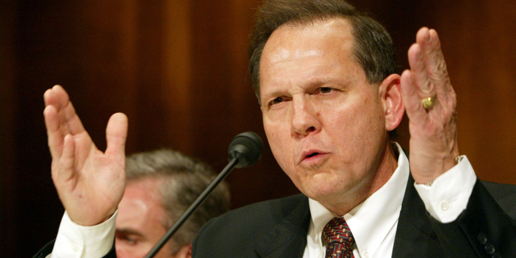 Alabama Chief Justice Roy Moore