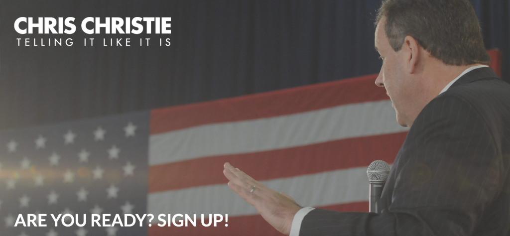 Chris Christie 2016 website
