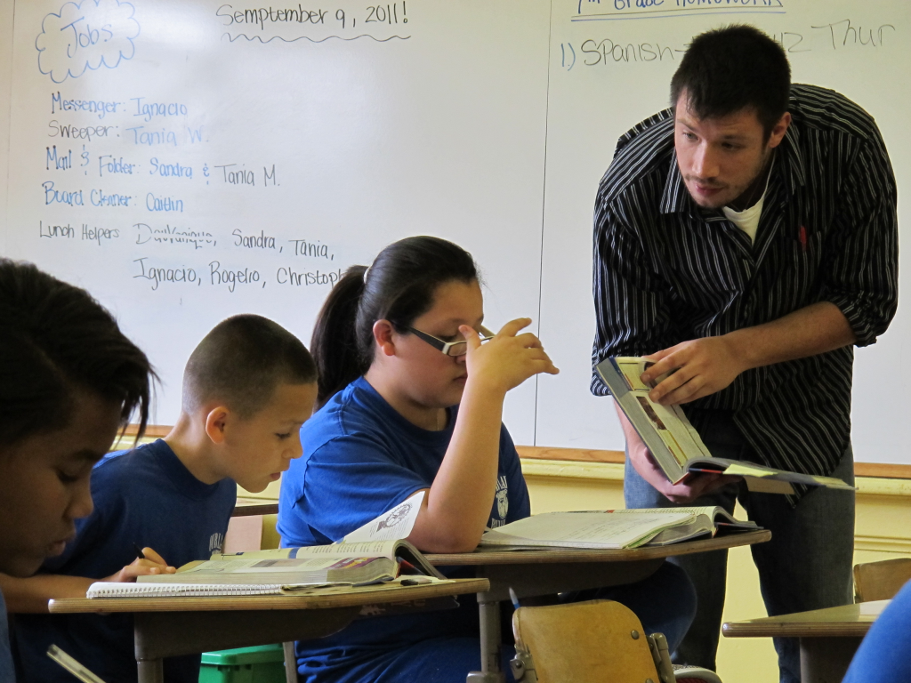 Classroom students