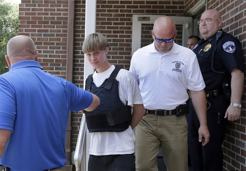 Dylann Roof Charleston SC Arrested