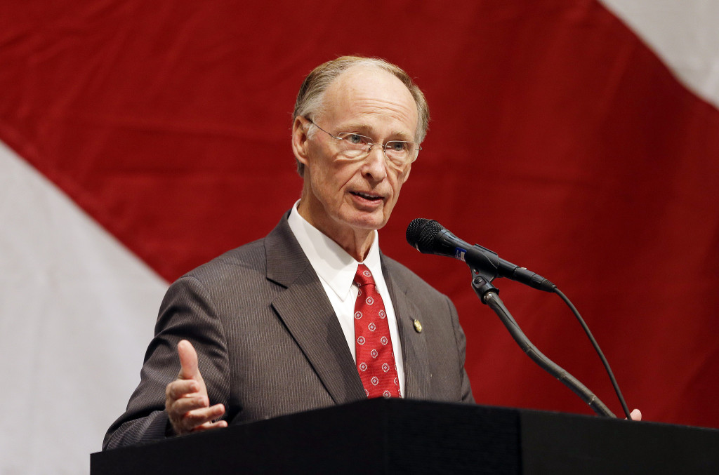 Gov Robert Bentley speaking