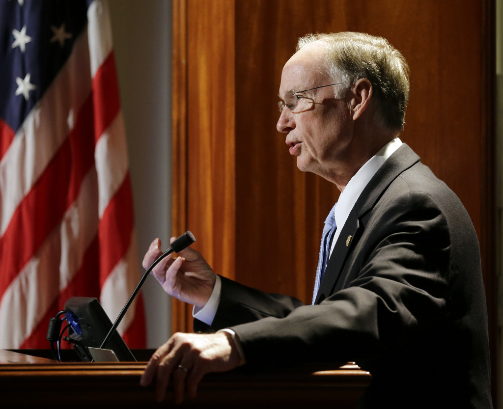 Gov Robert Bentley speaking