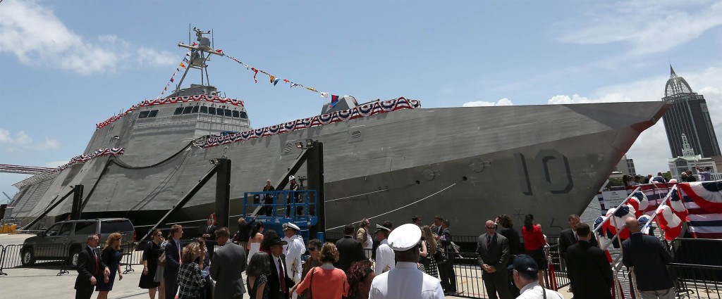 USS Gabrielle Giffords Christening