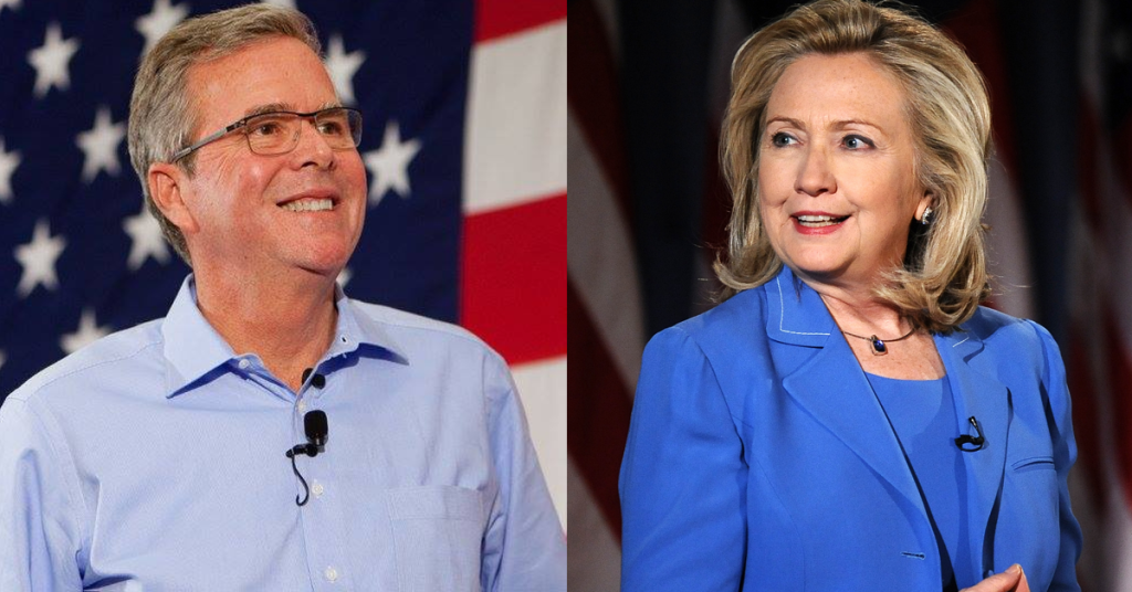 Jeb Bush Hillary Clinton