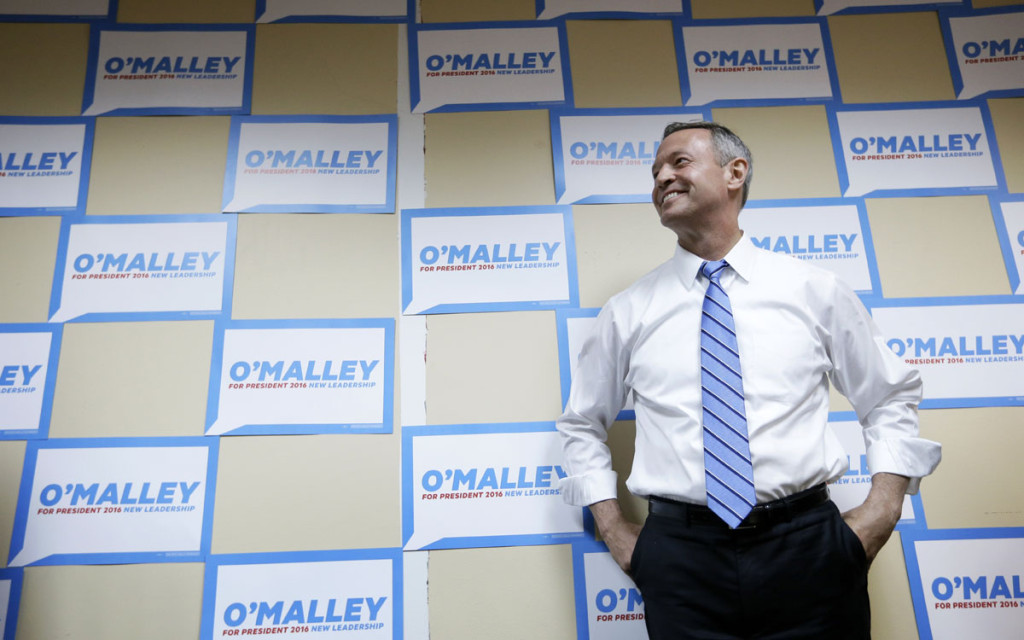 Martin O'Malley campaign signs