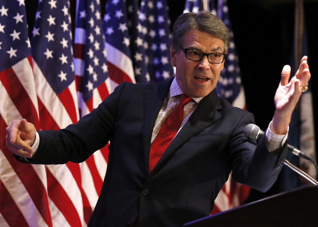 Rick Perry American flag