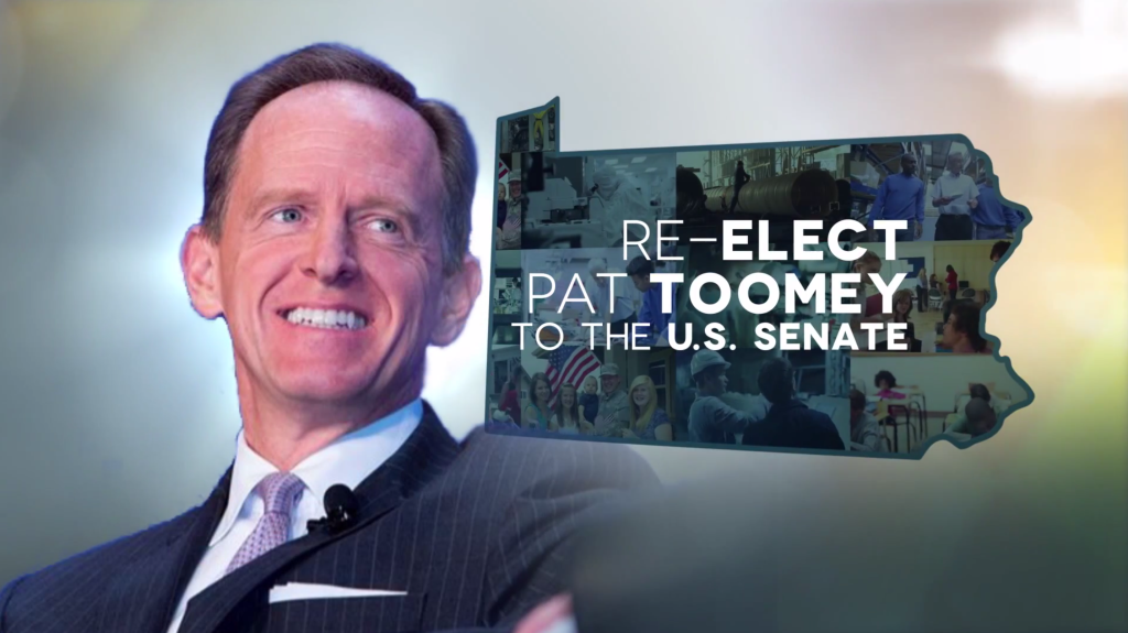 US Chamber Youtube video for Pat Toomey