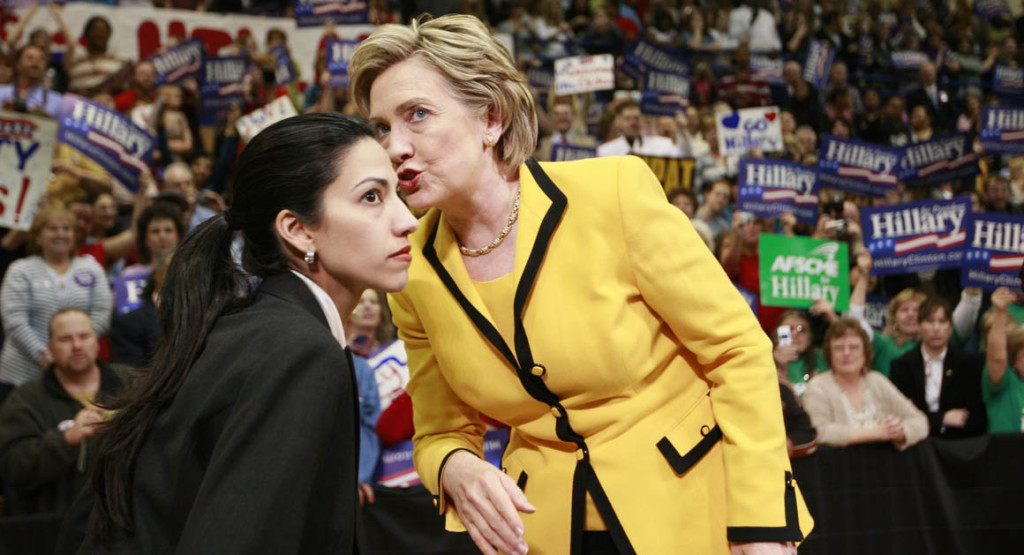 Hillary Rodham Clinton, Huma Abedin