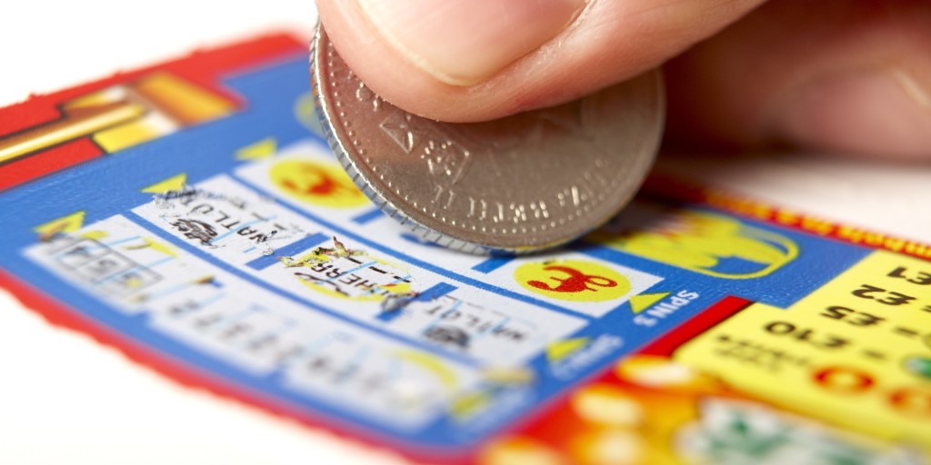 Lottery scratch ticket