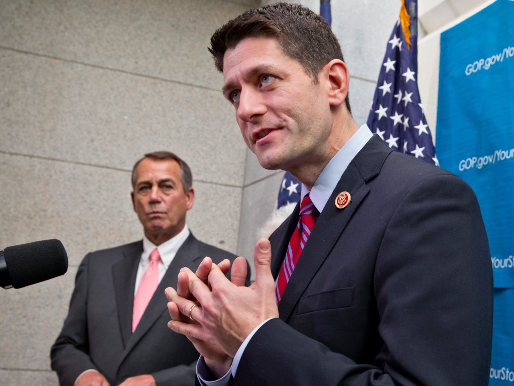 Paul Ryan and John Boehner