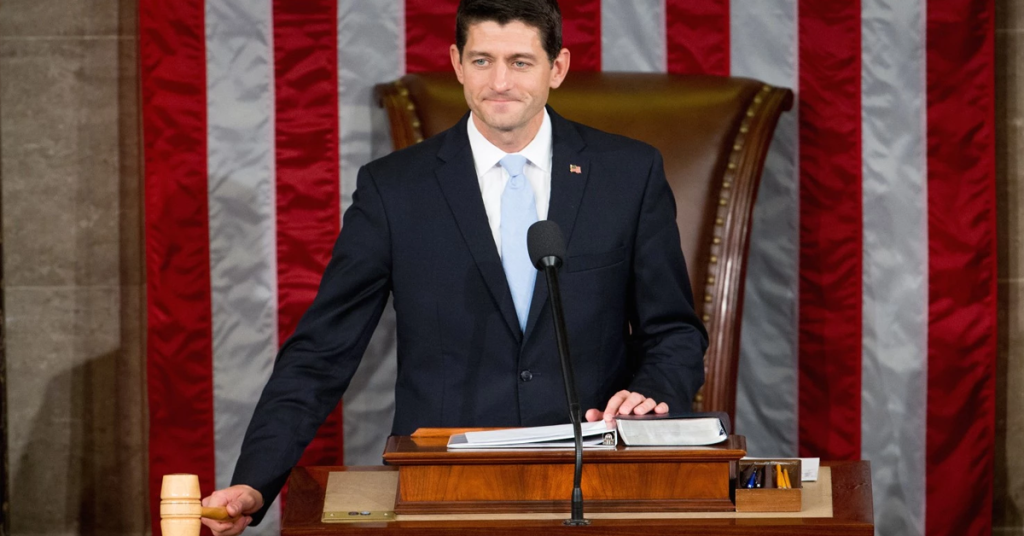 Paul Ryan swearing in