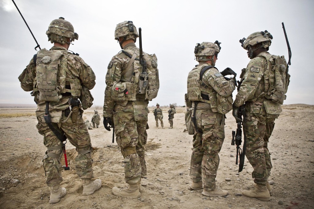 United States military troops