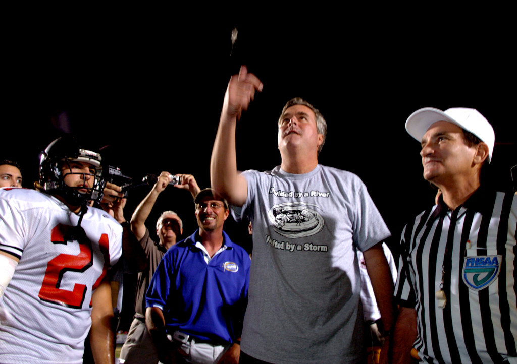 Jeb Bush football