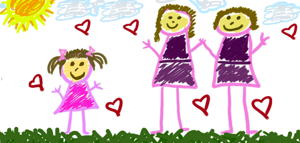 Lesbian same sex adoption
