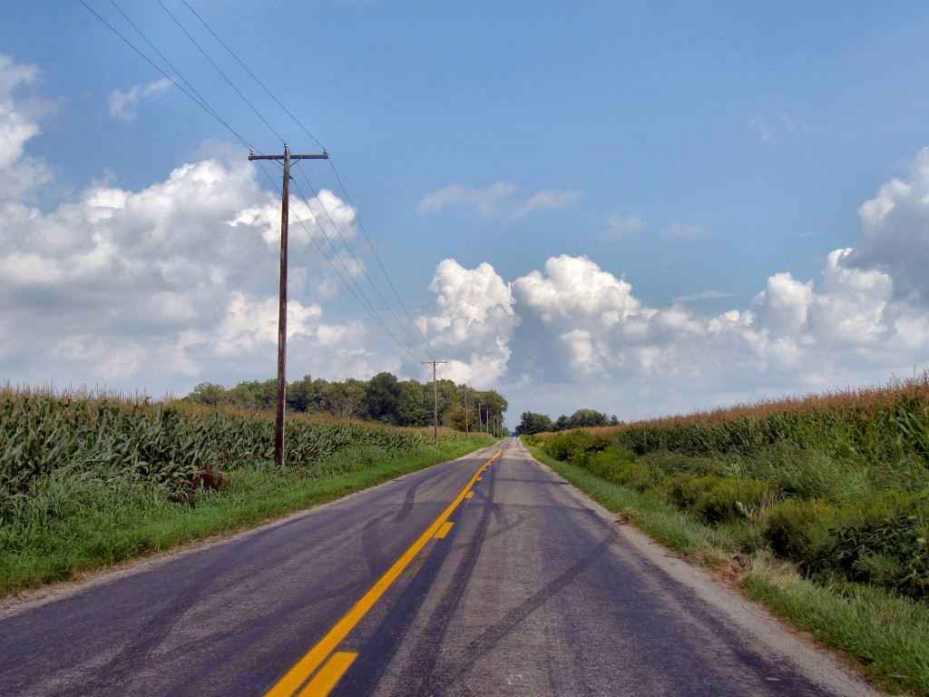 Rural America highway