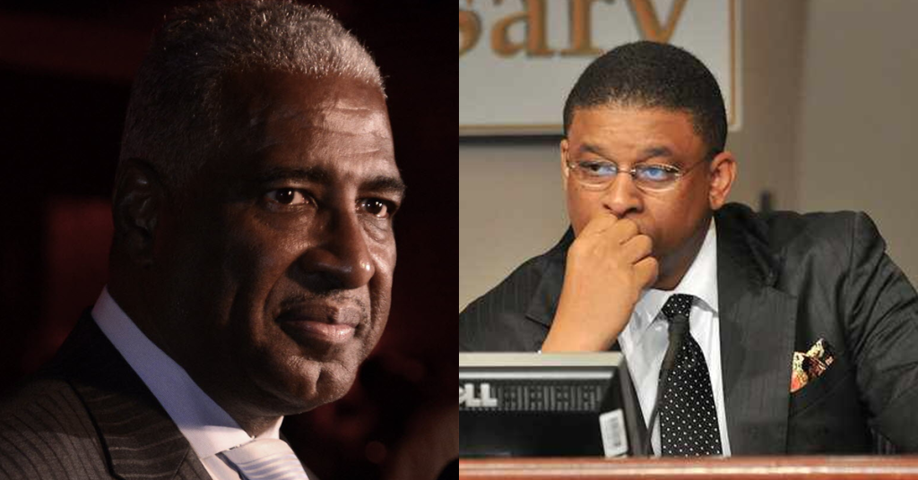 Mayor William Bell and Councilman Marcus Lundy