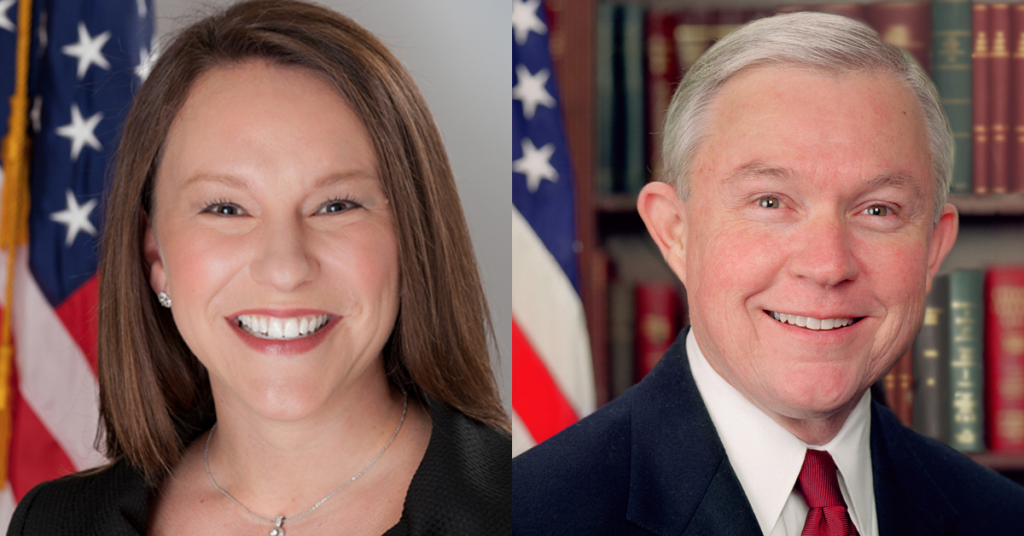 Martha Roby and Jeff Sessions