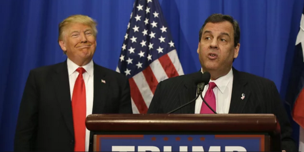 Donald Trump and Chris Christie