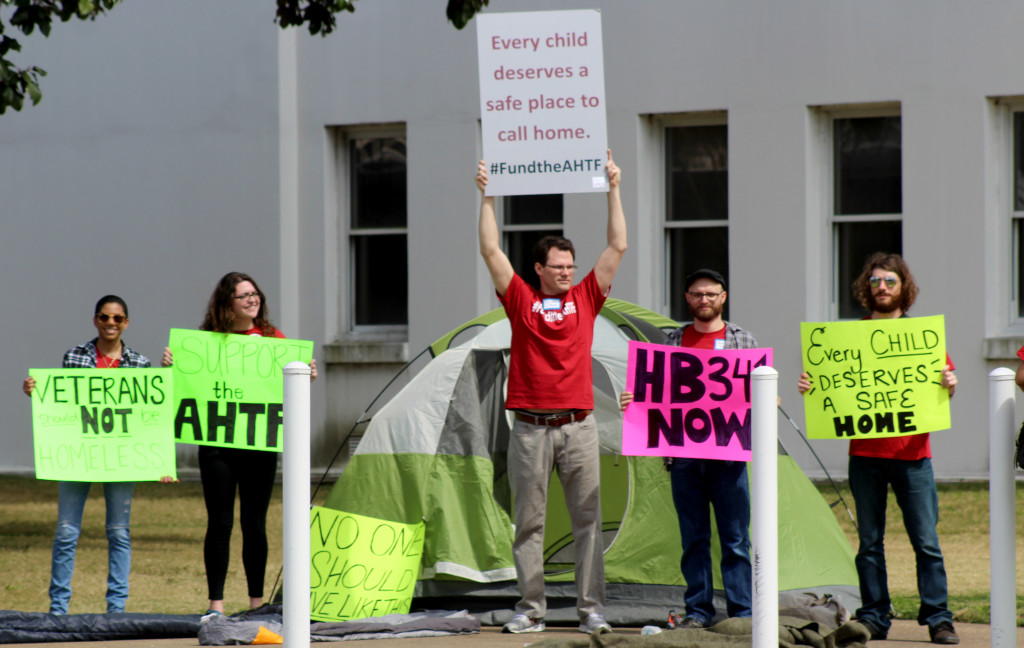 Affordable housing rally