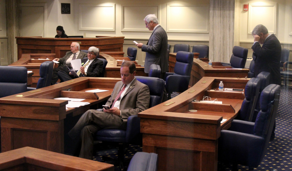 Alabama Senate empty chamber_3 March 2016