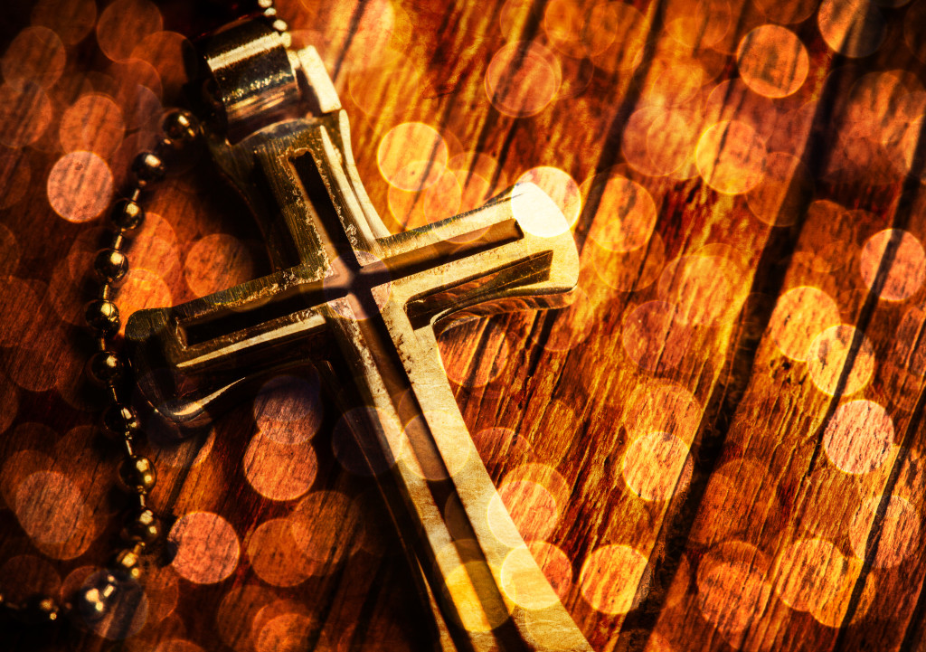 Christian cross Bible