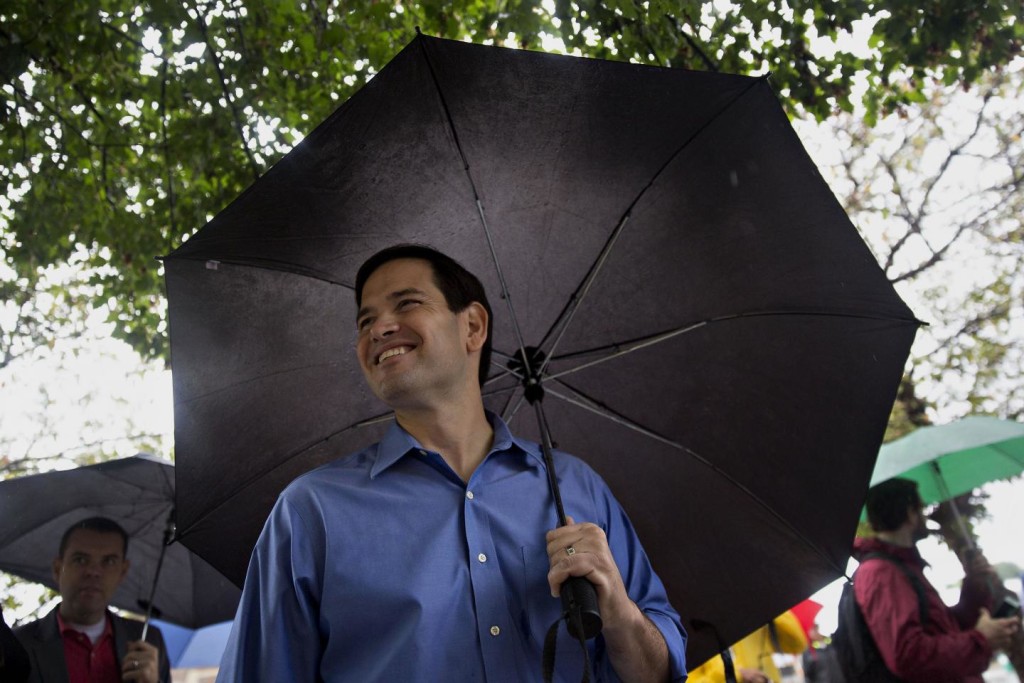 Marco Rubio outdoors in Florida