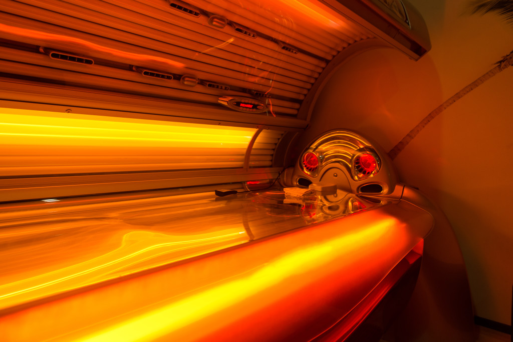 tanning bed