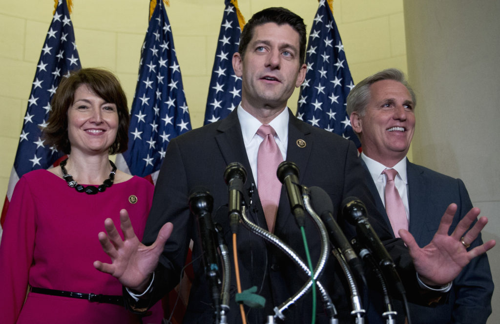 Paul Ryan, Cathy McMorris Rodgers, Kevin McCarthy