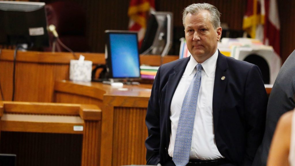 Mike Hubbard stands trial day one