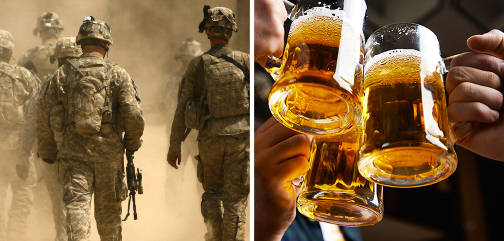 Military and alcohol