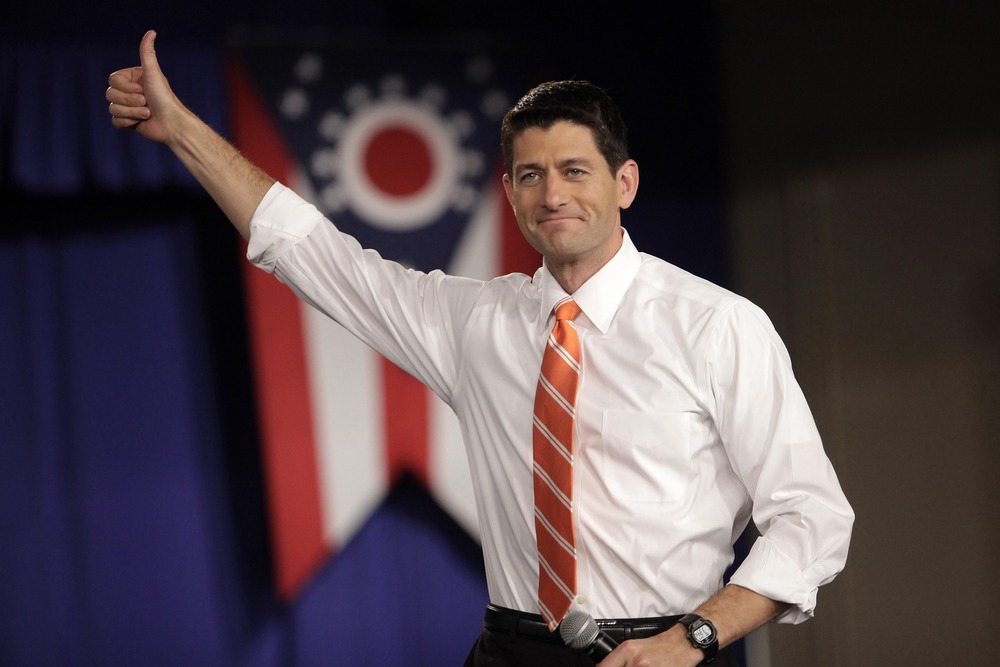 Paul Ryan thumbs up