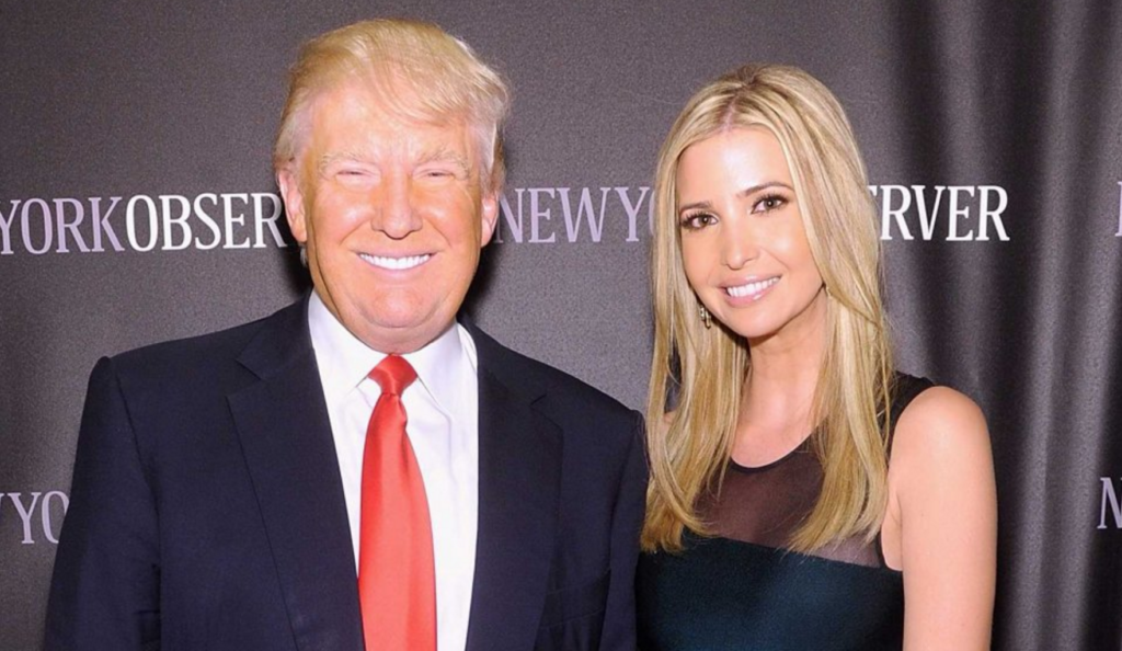 Ivanka and Donald Trump