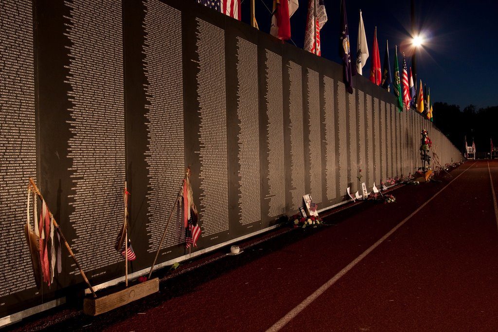 Traveling Vietnam Veterans Memorial Wall