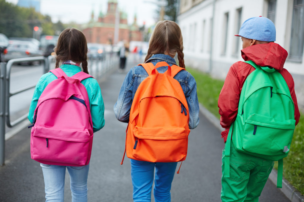 school kids bookbags