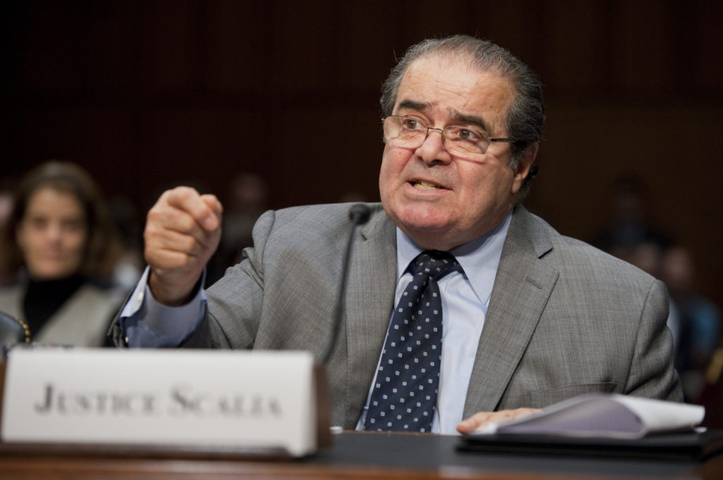 Supreme Court Justice Antonin Scalia