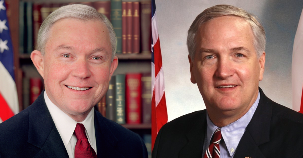 Jeff Sessions and Luther Strange