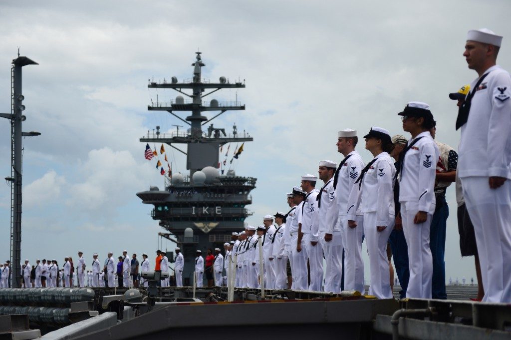 US Navy sailors