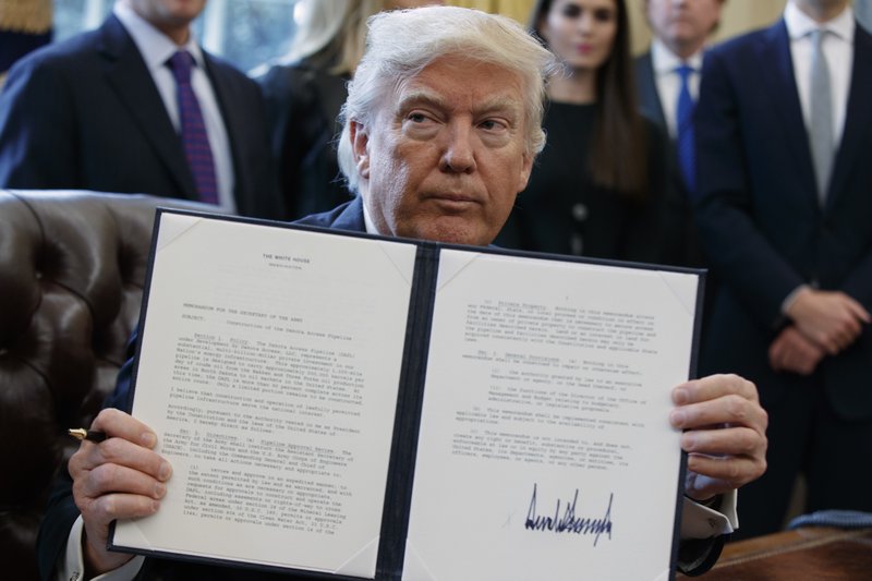 Donald Trump signed law