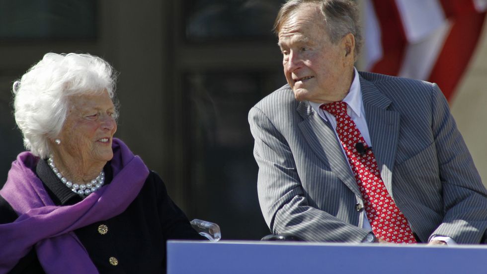 George HW Bush and Barbara