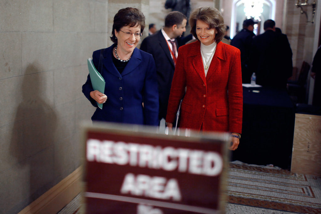 Lisa Murkowski and Susan Collins