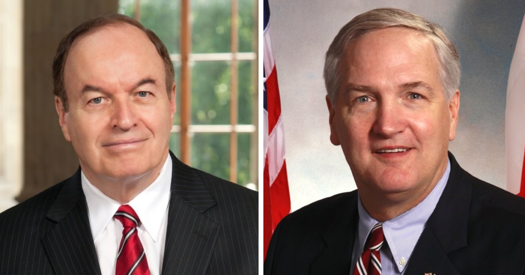 Richard Shelby and Luther Strange