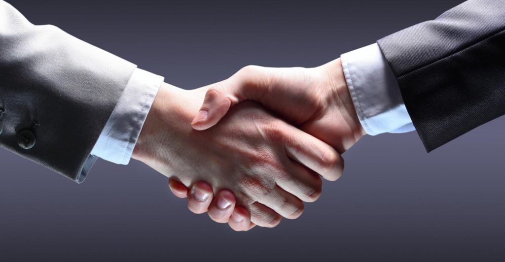 business handshake