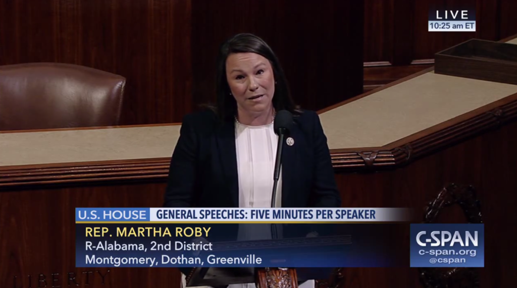 Martha Roby floor speech