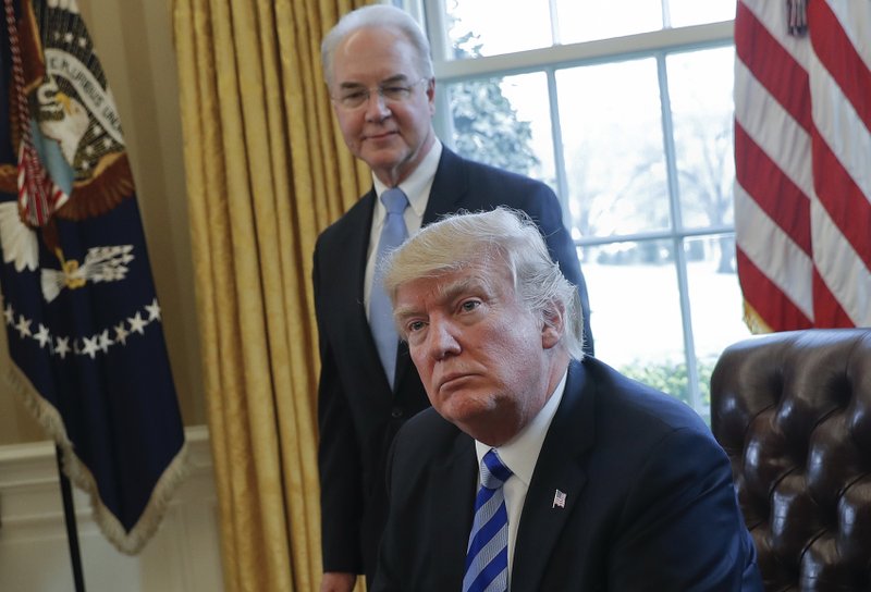 Donald Trump and Tom Price