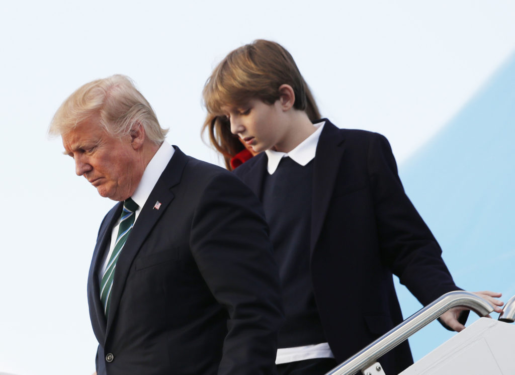 First Family Trump Barron Melania