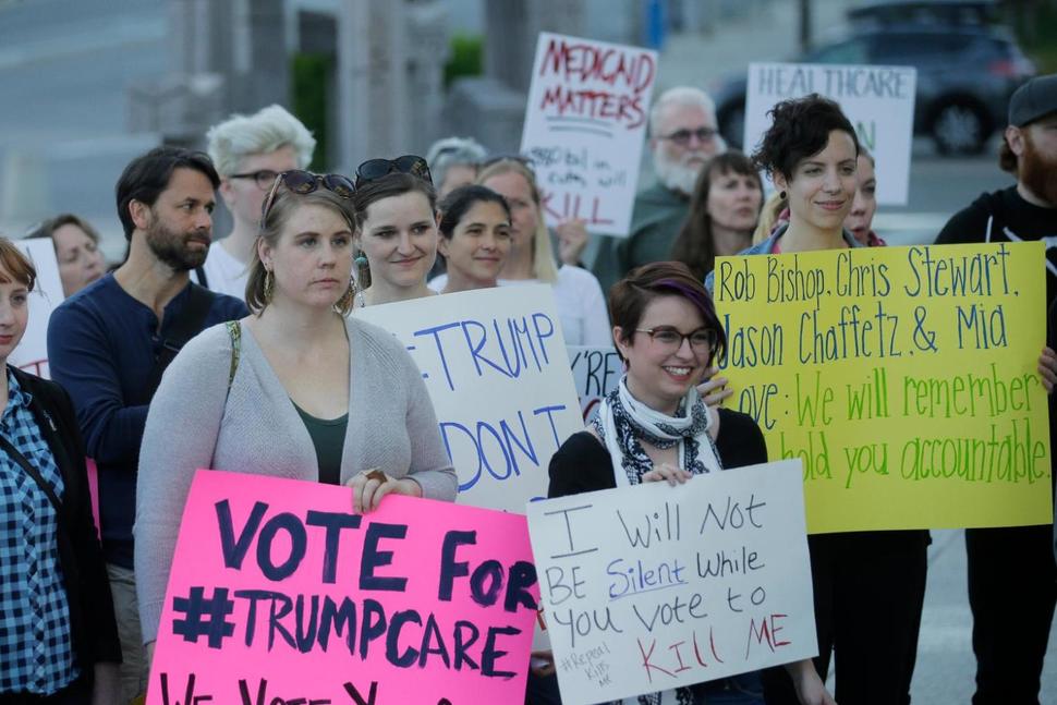 health care protest