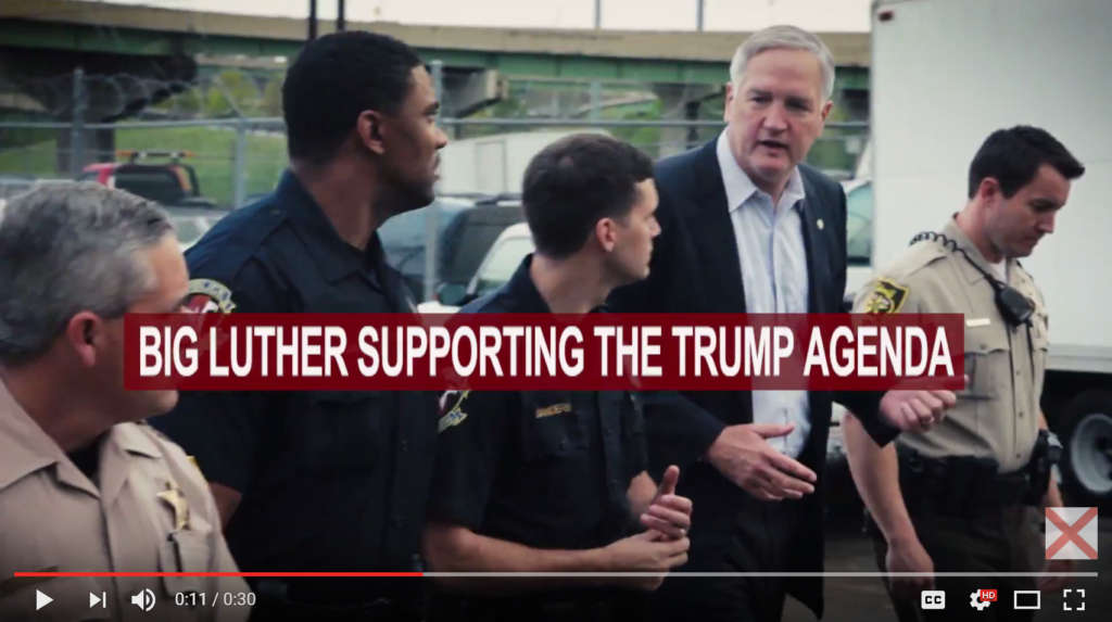 Luther Strange ad