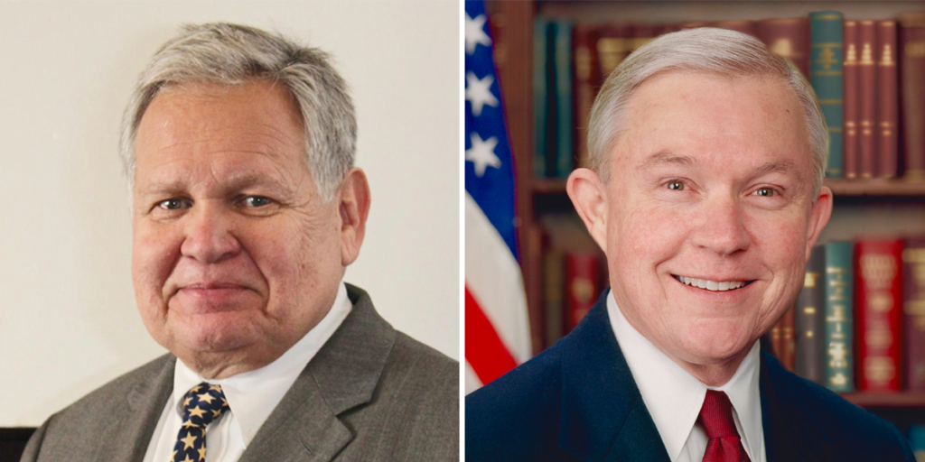 Jim Zeigler and Jeff Sessions